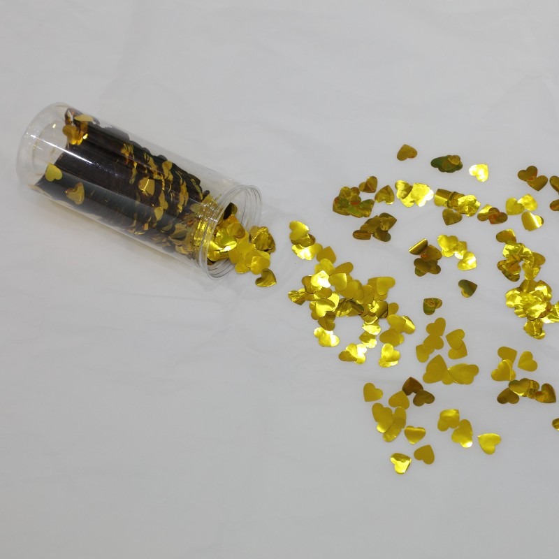 Gold Push Pop Confetti Poppers